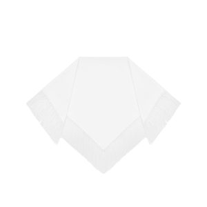 Хустина з бавовни біла