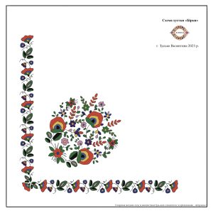 Схема хустки «Бірки»