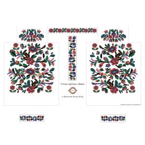 Схема сорочки «Дива»